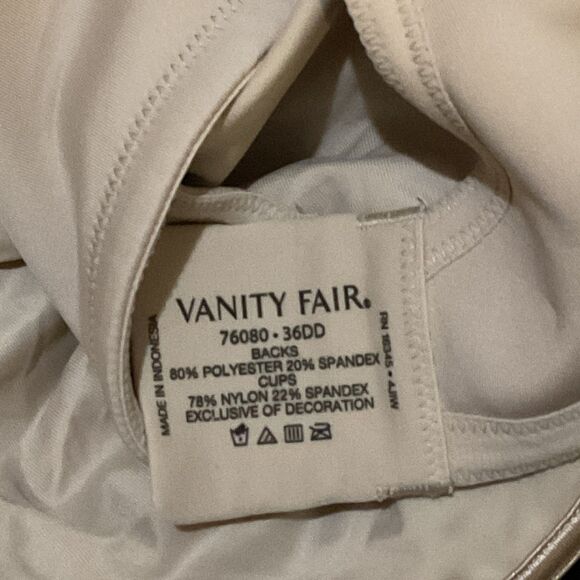 Vanity Fair Beauty Back Smoothing Minimizer Bra 36DD - Picture 5 of 5